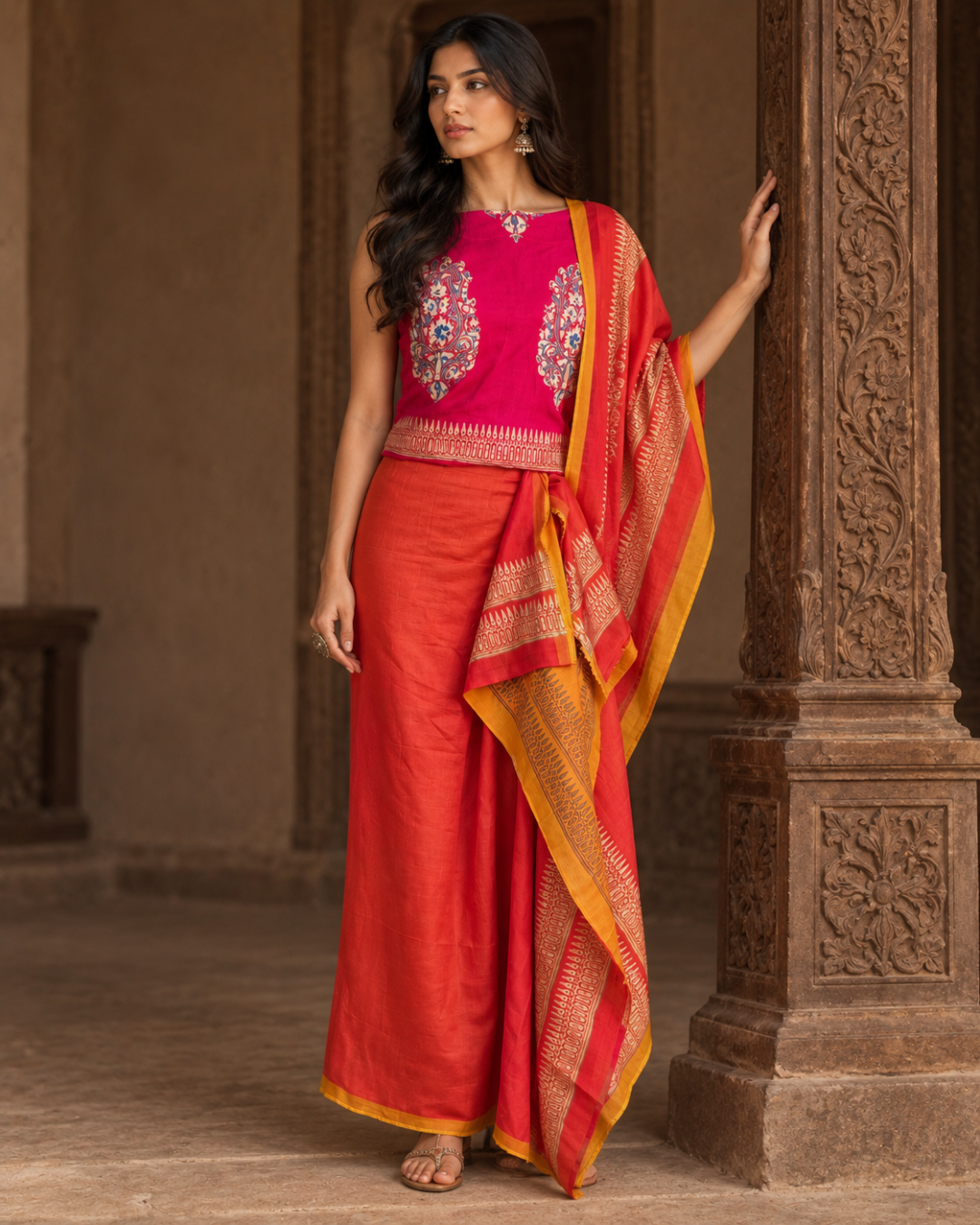 Saffron Flame