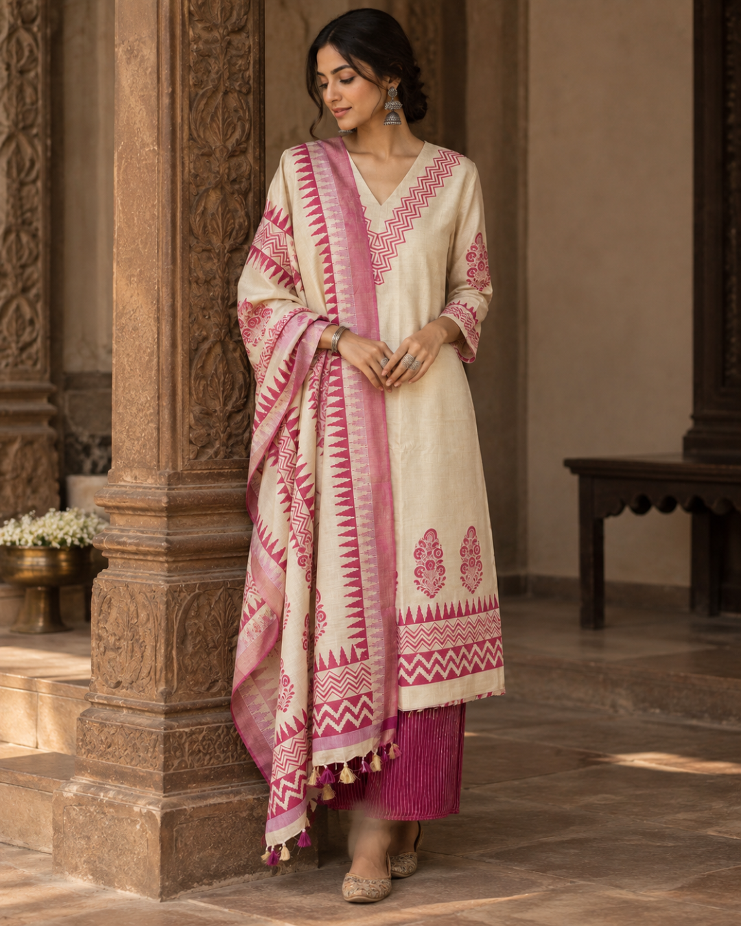 Pink Mosaic